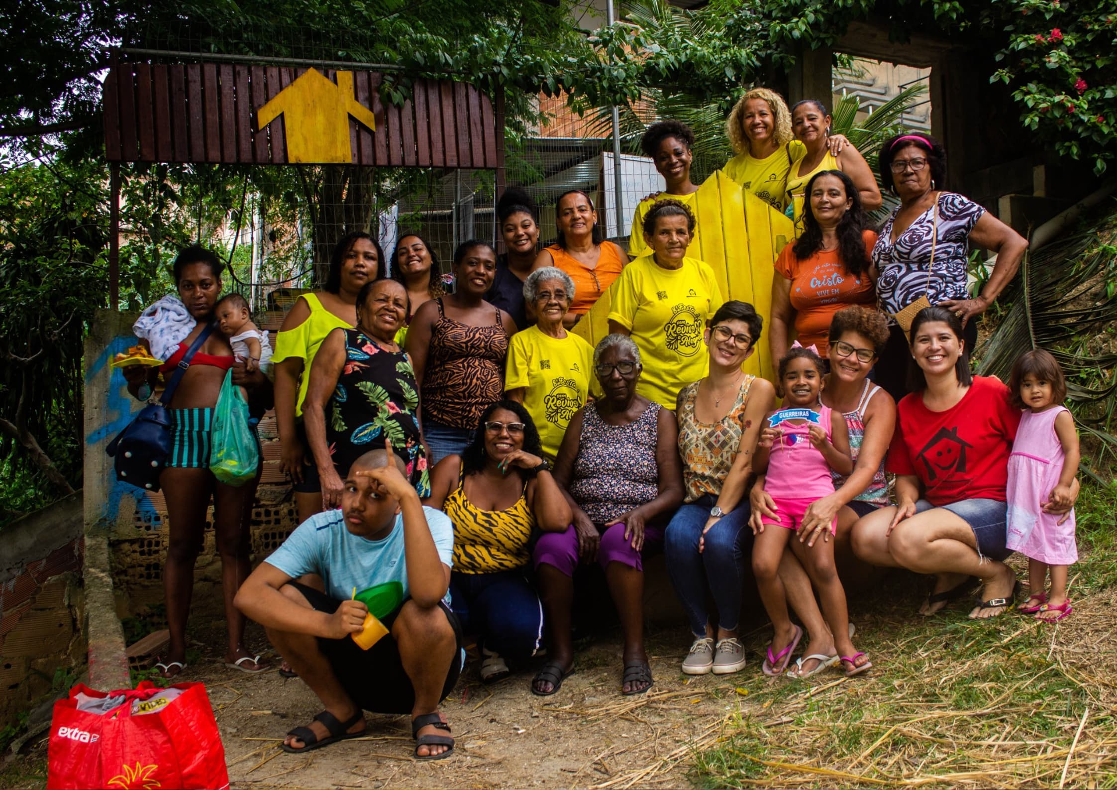 Voluntários em ação 1